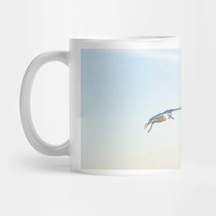 Hovering Larus Californicus Mug